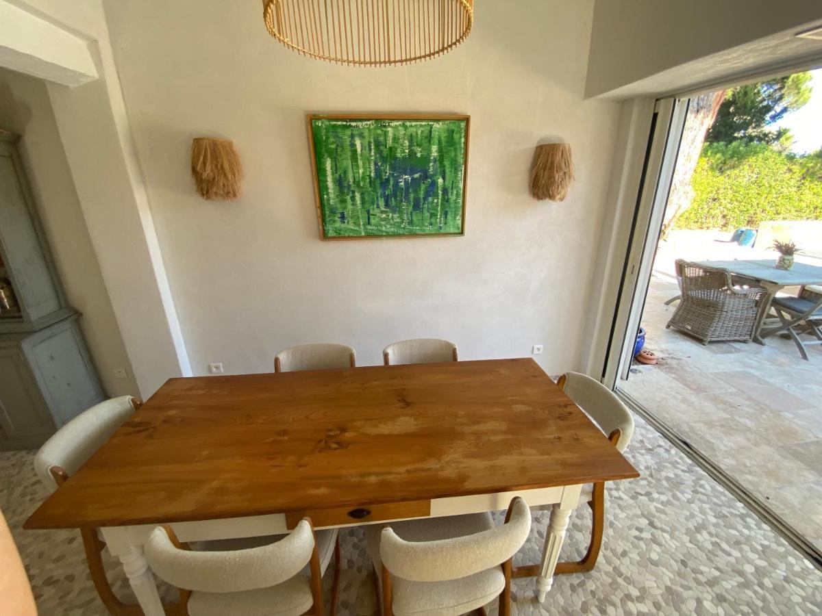 Lovely "Provence" Villa With Sea View, Private Heated Pool, Airco And Beautiful Garden Grimaud Exterior foto