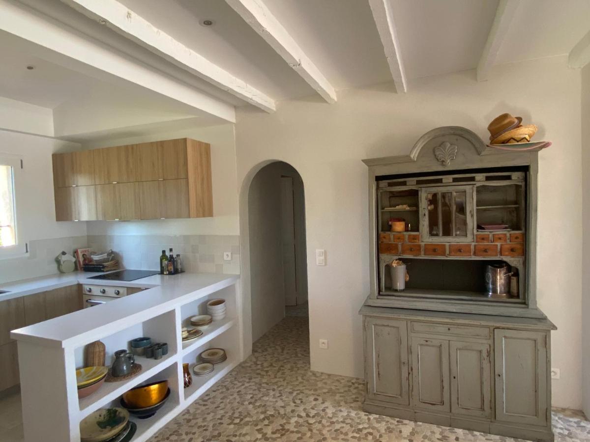 Lovely "Provence" Villa With Sea View, Private Heated Pool, Airco And Beautiful Garden Grimaud Exterior foto