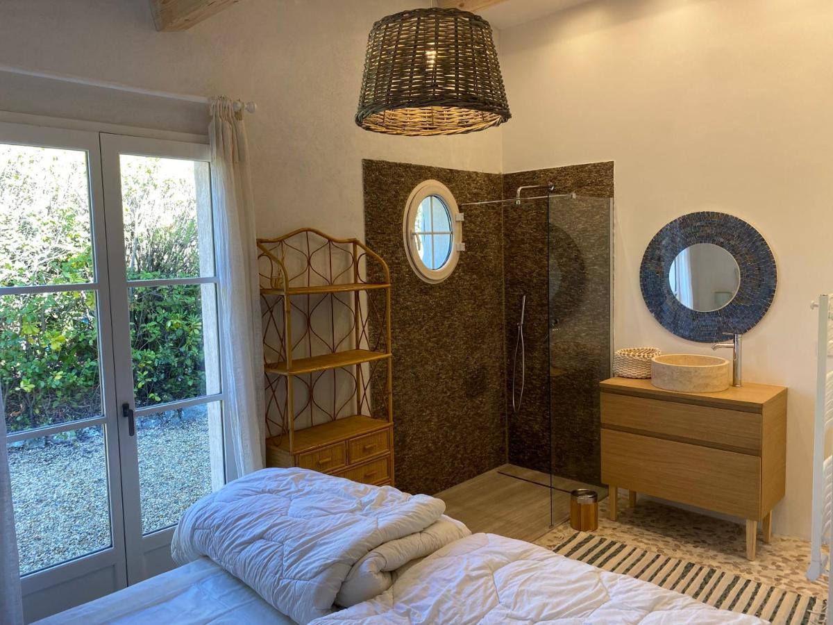 Lovely "Provence" Villa With Sea View, Private Heated Pool, Airco And Beautiful Garden Grimaud Exterior foto