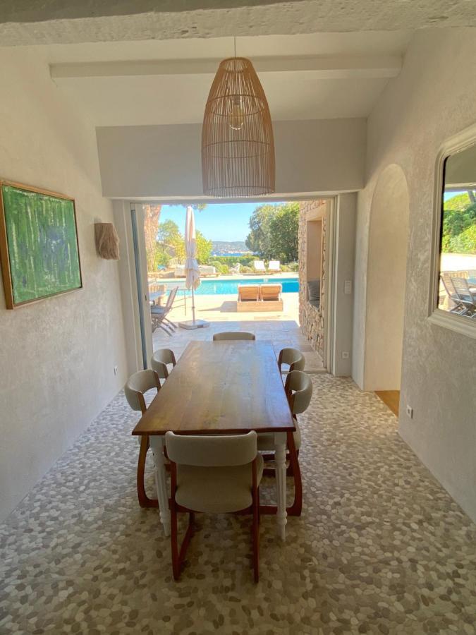 Lovely "Provence" Villa With Sea View, Private Heated Pool, Airco And Beautiful Garden Grimaud Exterior foto