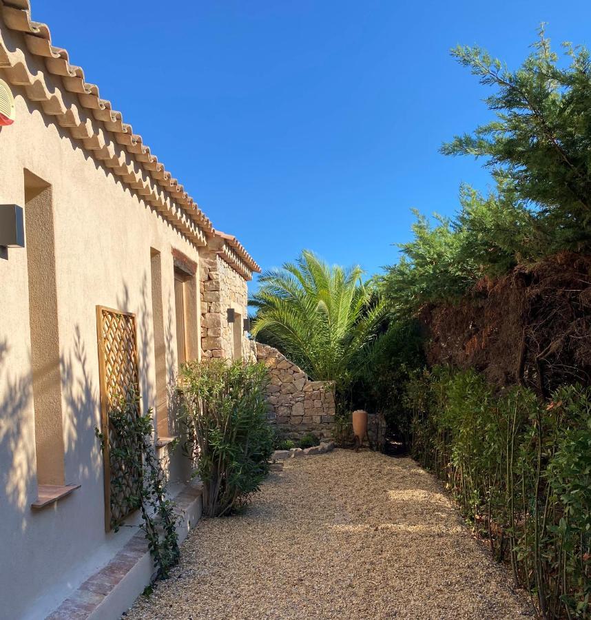 Lovely "Provence" Villa With Sea View, Private Heated Pool, Airco And Beautiful Garden Grimaud Exterior foto