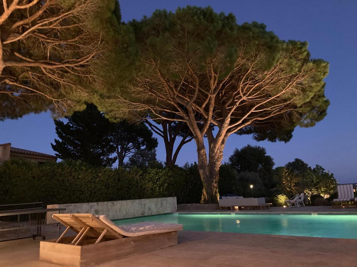 Lovely "Provence" Villa With Sea View, Private Heated Pool, Airco And Beautiful Garden Grimaud Exterior foto